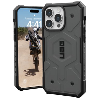 UAG Pathfinder Magsafe - obudowa ochronna do iPhone 15 Pro Max (silver)