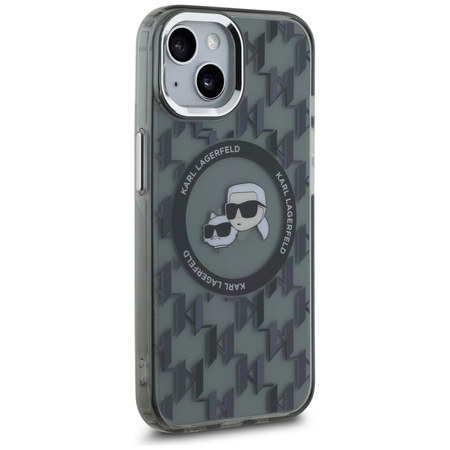 KARL LAGERFELD ETUI DO IPHONE 15 PLUS 6.7 DO MAGSAFE MONOGRAM CHOUPETTE