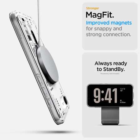SPIGEN ETUI MAGNETYCZNE DO IPHONE 16E ULTRA HYBRID MAG DO MAGSAFE NEO ONE