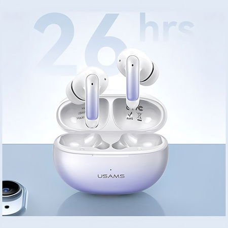 USAMS SŁUCHAWKI BLUETOOTH 5.3 TWS X-DON ENC DO TELEFONÓW IPHONE 11 12 13 14