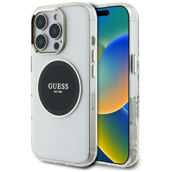 GUESS ETUI CASE POKROWIEC MAGNETYCZNY DO IPHONE 16 PRO DO MAGSAFE LOGO