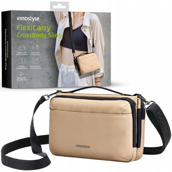 INNOSTYLE SASZETKA NERKA NA RAMIĘ PAS TORBA WODOODPORNA DUŻA 2L FLEXICARRY