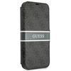 Guess GUBKP13S4GDGR iPhone 13 mini 5,4" szary/grey book 4G Stripe