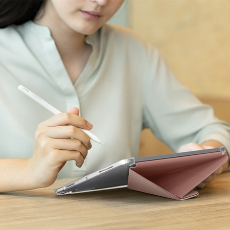 UNIQ etui Camden Click iPad Air 13 (2024/2025) różowy/blush pink