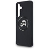 Etui Karl Lagerfeld Silicone             Karl&Choupette Heads MagSafe do Samsung Galaxy S25 FE czarny