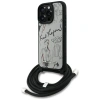 KARL LAGERFELD ETUI CROSSBODY GRAINED PATTERN & LOGO DO IPHONE 16 PRO MAX