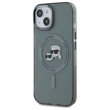KARL LAGERFELD ETUI HARDCASE DO IPHONE 15 6.1 DO MAGSAFE IML METAL