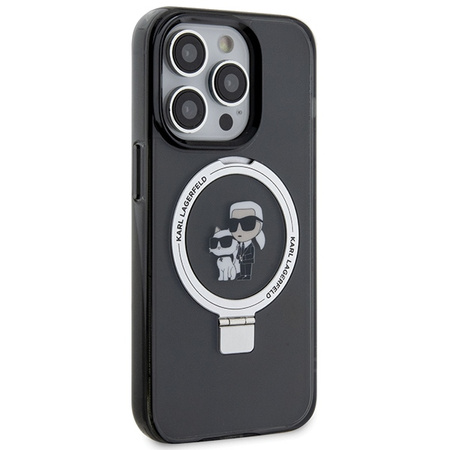 KARL LAGERFELD ETUI HARDCASE DO IPHONE 13 PRO 6.1 RING STAND DO MAGSAFE