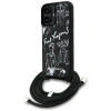 KARL LAGERFELD ETUI CROSSBODY GRAINED PATTERN LOGO DO IPHONE 16 LUKSUSOWA