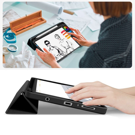 TECH-PROTECT SC PEN GALAXY TAB A9+ / A11+ PLUS 11.0 X210 / X215 / X216 / X230 / X235 / X236 BLACK
