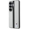 Etui BMW Perforated Stripe Logo MagSafe do Samsung Galaxy S26 Ultra szary