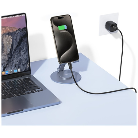 USAMS KABEL USB-C DO USB-C 60W DO TELEFONÓW LAPTOPÓW 1M Z FUNKCJĄ