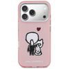 Etui Karl Lagerfeld Karl & Choupette Back MagSafe do iPhone 17 Pro różowy
