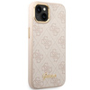 Guess GUHCP14MHG4SHP iPhone 14 Plus 6,7" różowy/pink hard case 4G Vintage Gold Logo