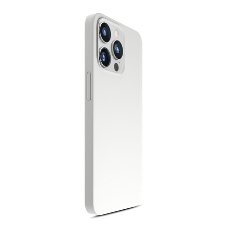 Apple iPhone 14 Pro Max - 3mk Hardy Silicone MagCase White