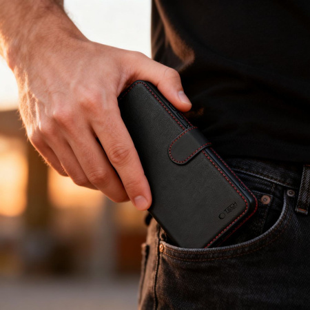 TECH-PROTECT WALLET GALAXY S26 ULTRA BLACK/RED