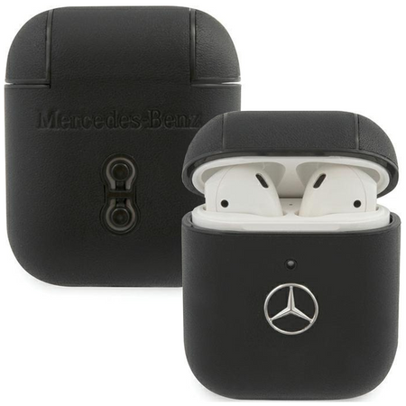 Etui Mercedes MEA2CSLBK na AirPods 1/2 - czarne Electronic Line