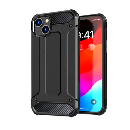 Pancerne etui Hybrid Armor do iPhone 15 - czarne