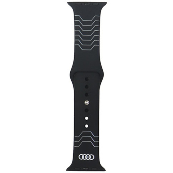 AUDI PASEK DO APPLE WATCH 44 45 46 49MM Z SILIKONOWYM GEOMETRYCZNYM WZOREM