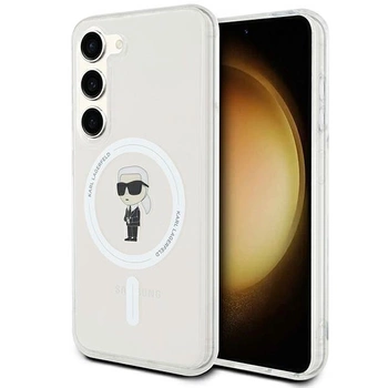 KARL LAGERFELD CASE DO MAGSAFE DO SAMSUNG S24 S921 IKONIK TRANSPARENTNY