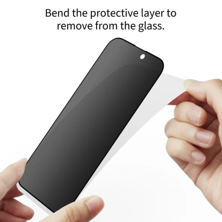 TECH-PROTECT SZKŁO PRYWATYZUJĄCE GLASS SPY+ 2-PACK DO IPHONE 16 PRO MAX 17