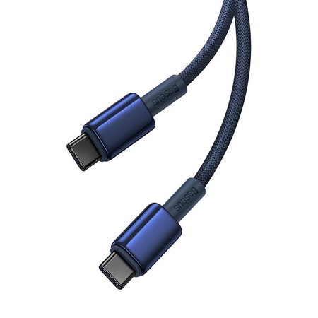 BASEUS KABEL USB-C DO USB-C 100W DO TELEFONÓW 2M DO ŁADOWANIA BŁYSKAWICZNIE