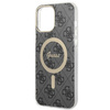 Etui Guess GUHMP13XH4STK na iPhone 13 Pro Max 6.7" - czarne 4G MagSafe
