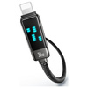 USAMS KABEL USB-C DO LIGHTNING 1,2M DO IPHONE 12 13 14 30W ZINCO ALLOY FAST