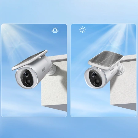 Zewnętrzna kamera Baseus Security S1 2K - biała