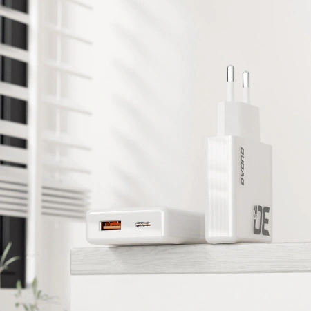 DUDAO ŁADOWARKA SIECIOWA ADAPTER PRZEJŚCIÓWKA USB A USB C DO SMARTFONA 30W