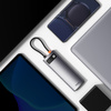 Baseus StarJoy HUB 6w1 USB Typ C - 3x USB / HDMI / RJ45 (1Gbps) / USB Typ C PD szary (WKWG080013)