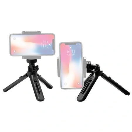 HURTEL MINI STATYW UCHWYT DO ZDJĘĆ SELFIE GOPRO 16-21 CM KOMPAKTOWY I LEKKI