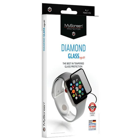 MYSCREEN PROTECTOR MS DIAMOND GLASS EDGE 3D SZKŁO DO APPLE WATCH ULTRA 49MM