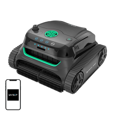 WYBOT BEZPRZEWODOWY ROBOT DO CZYSZCZENIA BASENÓW S2 DO BASENU OGRODOWEGO
