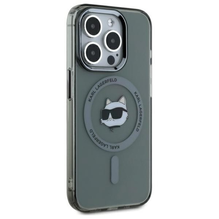 KARL LAGERFELD KLHMP15XHLSCHK ETUI HARDCASE DO IPHONE 15 PRO MAX 6.7 METAL