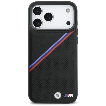 BMW ETUI M TRICOLOR METAL LOGO DO IPHONE 17 PRO MAX MAGSAFE LUKSUSOWA