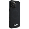 Etui Aston Martin HC FW Logo do iPhone 16 Pro MagSafe czarny
