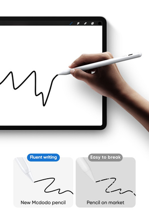 MCDODO RYSIK PENCIL PEN DO TABLETA APPLE IPAD AIR PRO STYLUS AKTYWNY GEN 2