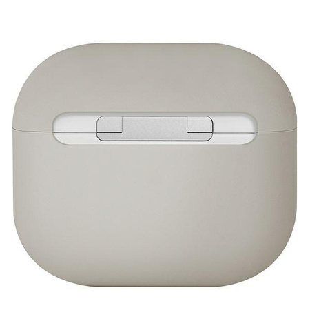 Etui Uniq Lino na AirPods 3 gen. Silicone - beżowe