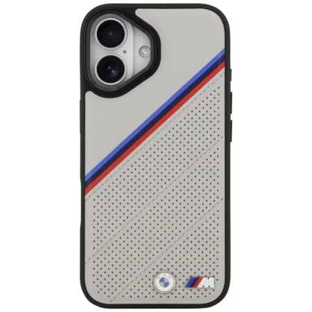 BMW ETUI CASE DO MAGSAFE IPHONE 17 M TRICOLOR METAL LOGO LUKSUSOWE