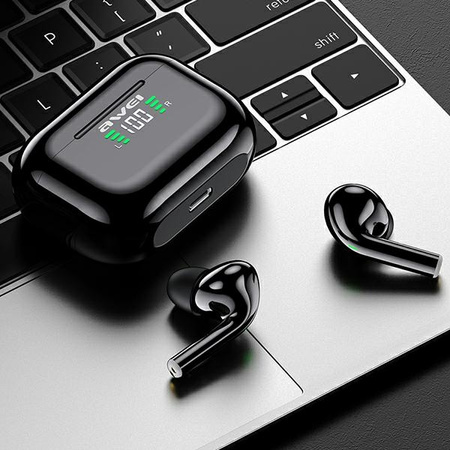 AWEI T29P SŁUCHAWKI BEZPRZEWODOWE DO TELEFONÓW Z DOŁADOWANIEM BLUETOOTH 5.1