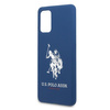 Etui U.S. Polo Assn. Silicone Collection na Samsung Galaxy S20+ - granatowe