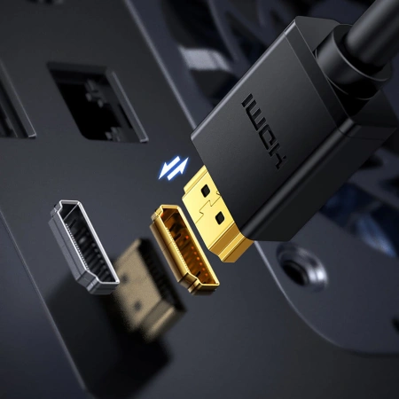 UGREEN KABEL DVI 24+1 PIN HDMI FHD 60HZ DO PC MONITORÓW TELEWIZORÓW 1,5M