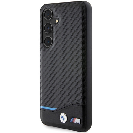 BMW ETUI CASE POKROWIEC DO SAMSUNG GALAXY S24 S23 S22 S21 Z CARBONOWĄ SKÓRĄ