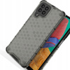 HURTEL ETUI POKROWIEC HONEYCOMB DO SAMSUNG GALAXY M53 5G Z ŻELOWĄ RAMKĄ