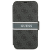 Guess GUBKP13S4GDGR iPhone 13 mini 5,4" szary/grey book 4G Stripe