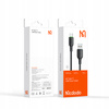 MCDODO KABEL USB-C SZYBKIE ŁADOWANIE DO SAMSUNG XIAOMI TYP C 6A 100W 1M LED