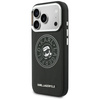 Etui Karl Lagerfeld Point & Karl Sketch  MagSafe do iPhone 17 Pro Max czarny