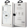 KARL LAGERFELD ETUI IML METAL KARL HEAD DO MAGSAFE DO IPHONE 15 PRO