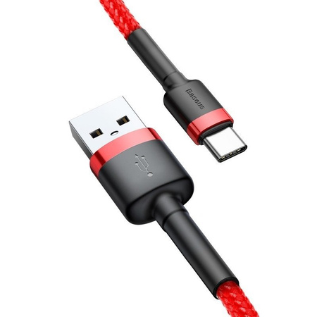 BASEUS KABEL USB DO USB-C 2A DO TELEFONÓW 3M DO ANDROID SZYBKIE ŁADOWANIE